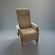 Ergonomischer TV-/Senioren-/Relaxsessel Von HUKLA In Beige/Sand