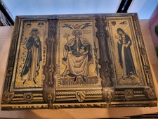 Vintage Nürnberger Lebkuchentruhe von E.Otto Schmidt