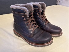 Panama Jack P03 Aviatior Igloo Boots Herren Gr. 41 Braun Leder