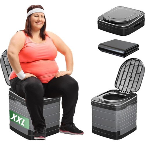 Campingtoilette faltbar xxl - faltbar,