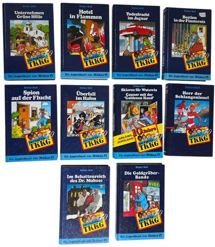 10x tkkg bücher sammlung - tkkg,
