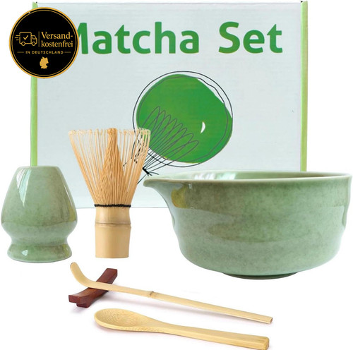 Matcha teeset aus keramik - matcha,