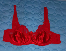 Miss Astor BH Bandeau, 75 B rot mit Spitze