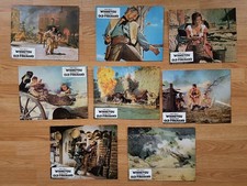 8 Aushangfotos (komplett) KARL MAY Pierre Brice 1974 Winnetou & Old Firehand