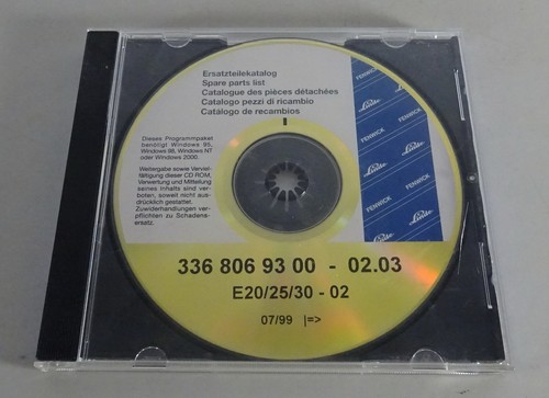 Teilekatalog linde - teilekatalog, cd