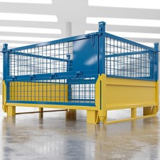 Euro gitterbox gelb blau - euro, |