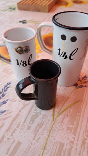 Altes vintage messbecherset - altes,