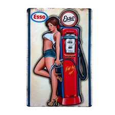 Pinup Girl Esso Werkstatt