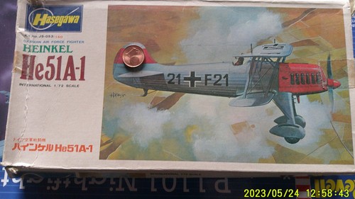 Hasegawa heinkel a 1 - heinkel, a-1