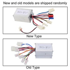 24V250W Aluminium Legierung Elektroroller Bürste Controller Zubehör Silber UI