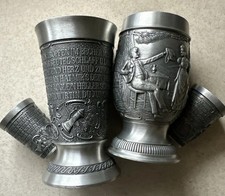 Zinn - Krüge, Becher &