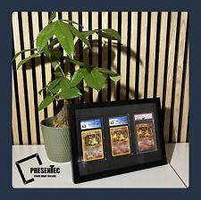 Rahmen PSA PGS CGC Pokemon Karten Case Display Sammelkarten für 3 Gradingkarten