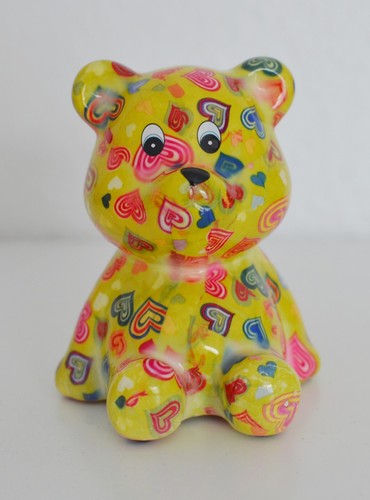 Pomme pidou teddy - pomme, spardose