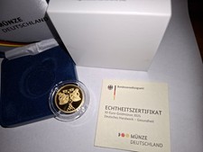 BRD 50 € 2025 -G- 1/4 Unze Goldmünze 999,9, "Gesundheit",  OVP mit Zertifikat