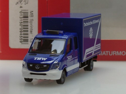 Herpa mercedes sprinter doka - mercedes,