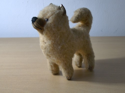 Vintage steiff hund - vintage, chow