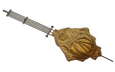 Altes Jugendstil Uhrenpendel