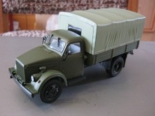 Verkaufe Modell Leichter Lastkraftwagen GAZ 51 - Fahrzeug der Armee - 1:87