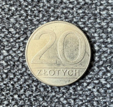20 Zloty 1990 Polen Y# 153.2 (A) (Zlote Zlotych)