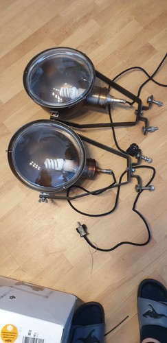 Vintage dachbodenlampe - vintage,