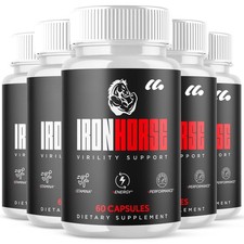 (5 Pack) Iron Horse for Men