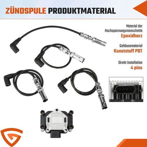 Zündspule zündkabel satz - +, zÜndkabel-satz