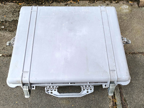 Peli case 1600 grau - grau, ventil