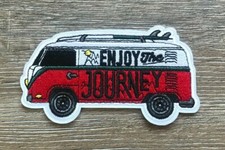 Flowerpower Bulli Patch Aufnäher Bügelbild VW Bus T1 Peace