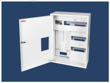 Sicherungskasten Zählerschrank Verteilerkasten 1-3 Ph +36 Sicherungen m. Fenster