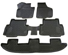 Gummifußmatten für Seat Alhambra VW Sharan 7N 2017- 3D Hoher Rand Gummimatten