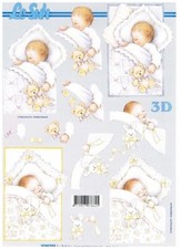 3D Bogen Baby Taufe Geburt Schneidebogen Le Suh Etappenbogen Karte basteln