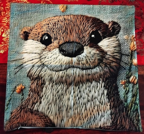 Süsse otter grosse polyester - otter,