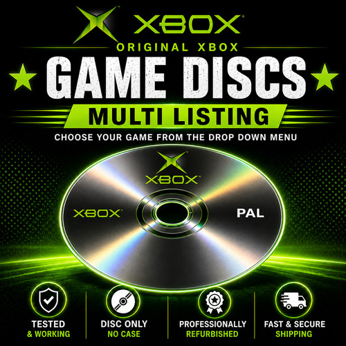 Microsoft original xbox disc - microsoft,