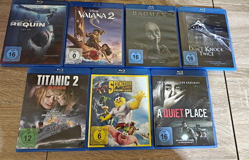 Blu ray konvolut filme - blu-ray, 7