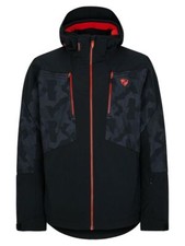 Ziener TiNTU Herren Skijacke Black Ink Camo 48 52 56 Winter Jacket Schwarz