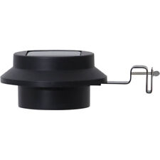 STAR Fency LED Solr Zaun Dachrinnen Außen Garten Klemm Leuchte klemmbar schwarz 