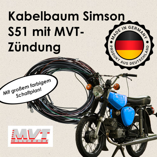 Kabelbaum für simson s51 - , mvt