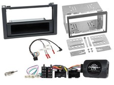 Einbauset Lenkradadapter Doppel DIN Autoradio für Saab 9-3 2008-2012