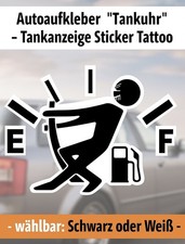 Autoaufkleber „Tankuhr“