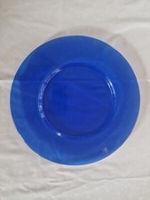 Platzteller Mehrzweck- IVV Glas, Rund, Blau, 34cm Durchmesser, 12 Stück