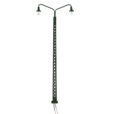 Gittermastlampe grün - 5x,