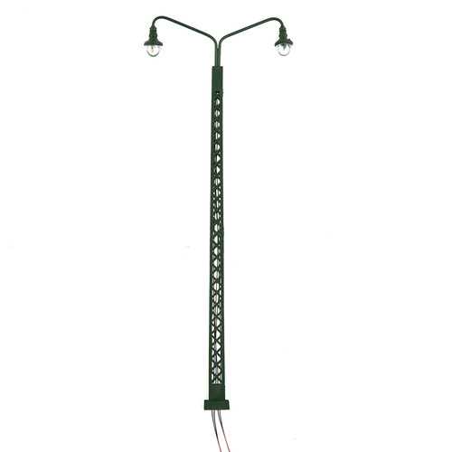 Gittermastlampe grün - 5x,