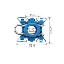 2x Gleitbacke Fensterheber