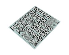 Kyosho Aufkleber weiß