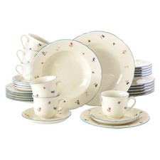 Seltmann Weiden Marieluise Streublumen Kombiservice 30-teilig Kaffee Tafel Set