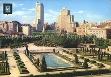 Madrid Spain Jardines de Sabatini