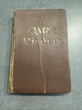 B. R. Lieder Alte und neue Lieder mit vielen Weisen 1922, Gesangsbuch