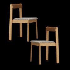 Form & Refine Stuhl Sessel Holzstuhl Eiche geölt braun Hallingdal 65 Möbel