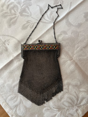 Antike handtasche pompadour - handtasche,