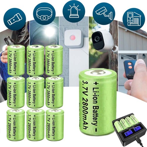 8ah akku batterien - 2.8ah, (cr123a)